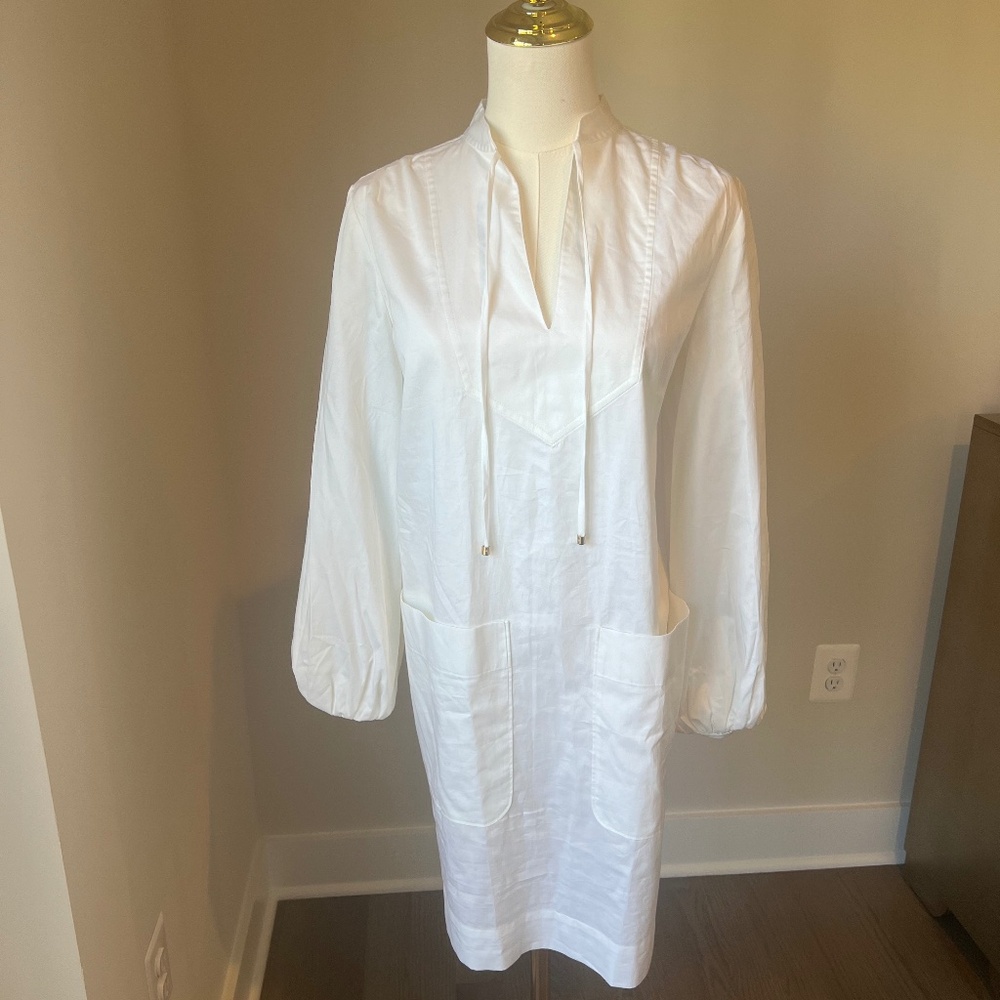 NWT Trina Turk -- White Beach/Pool Tunic Coverup